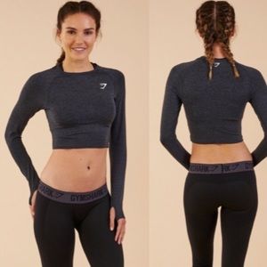 Gymshark Seamless Long Sleeve Crop Top
